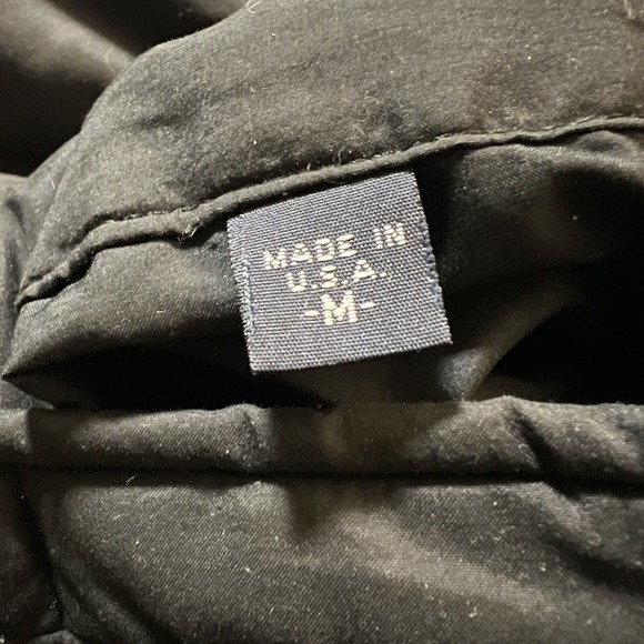 Burberrys of London Black Quilted Jacket Size M Faux Fur Collar - Picture 10 of 16